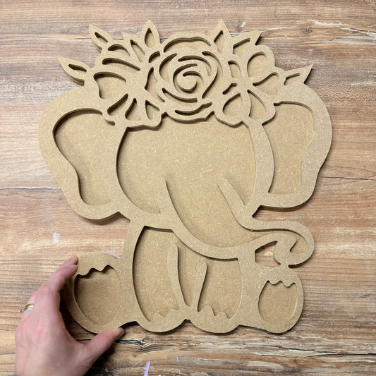 Der Zauberblüten-Elefant für kleine Künstler