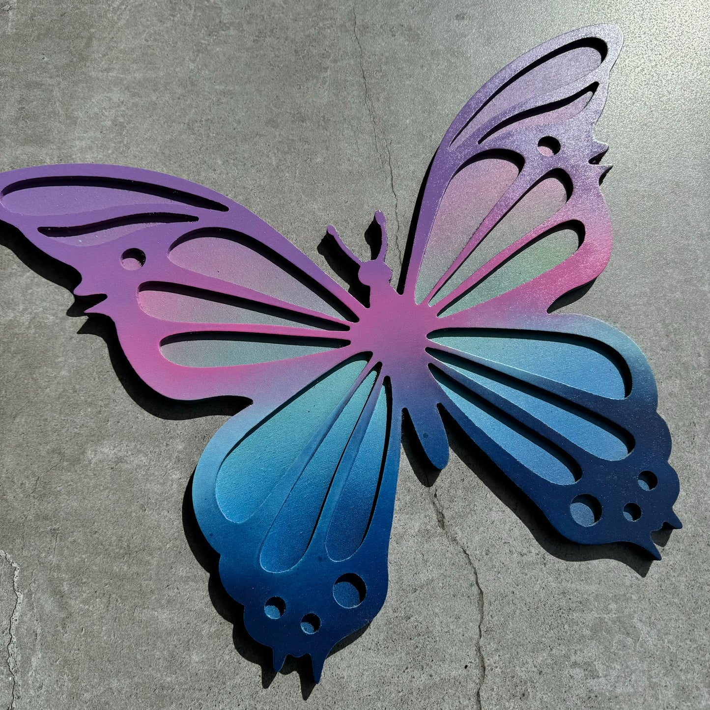 Wunderschönes Wandbild mit Feen-Schmetterling